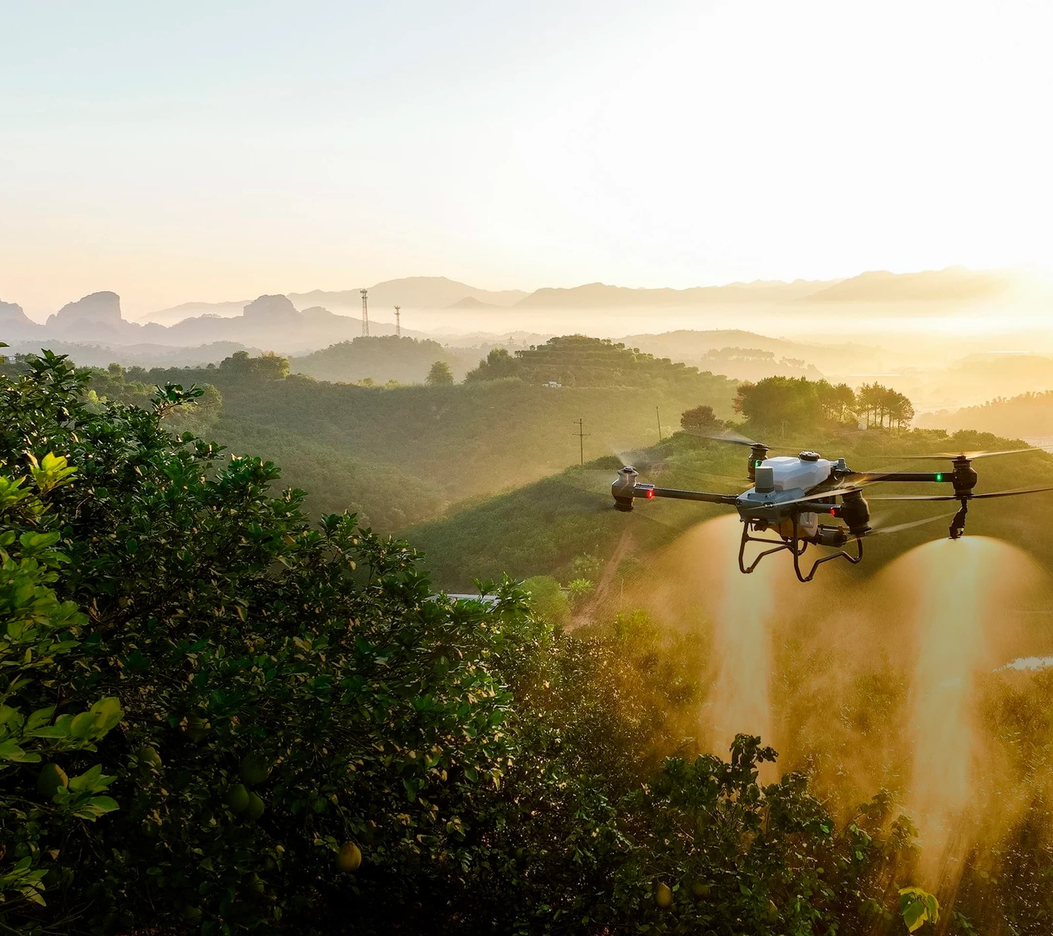 L&S Agrodrone em operação